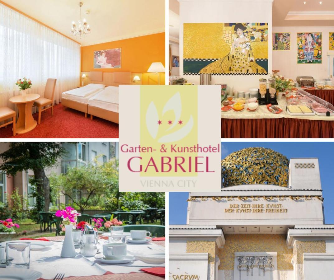 Garten- Und Kunsthotel Gabriel City Vienna Esterno foto